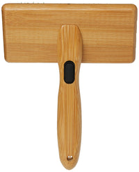 Thumbnail for Bamboo Groom Soft Slicker Brush Large (067180)