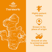 Thumbnail for ORGANIC INDIA Turmeric Curcumin Herbal Supplement - Joint Mobility & Immune System Support, Healthy Inflammatory Response, Whole Root Supplement, Organic Trikatu, USDA Certified Organic - 90 Capsules