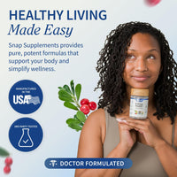 Thumbnail for Snap Supplements Kidney Health Support Supplement - Kidney and Urinary Tract Health Support for Women and Men, 60 Vegetarian Capsules (30 Servings, 1 Month Supply)