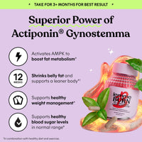 Thumbnail for Lemme Burn - Metabolism, Belly Fat Burning + AMPK Activating Supplement for Men & Women w/Clinically Studied Actiponin Gynostemma, Green Tea Extract, Vitamins B6 & B12 - Gluten Free, 60 Count