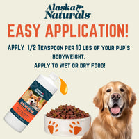 Thumbnail for Alaska Naturals Wild Alaskan Salmon Fish Oil Supplement for Dogs Skin and Coat with EPA DHA Omega 3 Fatty Acids Liquid Food Topper 32 oz.