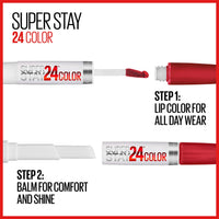 Thumbnail for Maybelline SuperStay 24, 2-Step Liquid Lipstick, Absolute Taupe