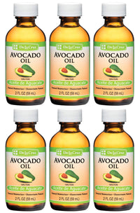Thumbnail for De La Cruz Avocado Oil - Expeller Pressed Pure 100% Avocado Oil for Hair and Body - Lightweight Body Oil for Dry Skin - 2 FL. OZ. (6 Bottles)