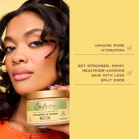 Thumbnail for SheaMoisture Jamaican Black Castor Oil Treatment Masque Jamaican Black Castor Oil For Dry Hair Paraben Free Hair Mask 11.5 oz
