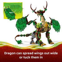 Thumbnail for LEGO NINJAGO The Dragon of Life Building Toy for Boys & Girls - Poseable Dragon Toy Figure & Playset for Kids, Ages 9+ - W/Mini Mech & 8 Minifigures for Pretend Play - Gift Idea for Birthdays - 71859