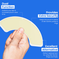 Thumbnail for Safe n' Simple Elastic Hydrocolloid Ostomy Barrier Strips - 1