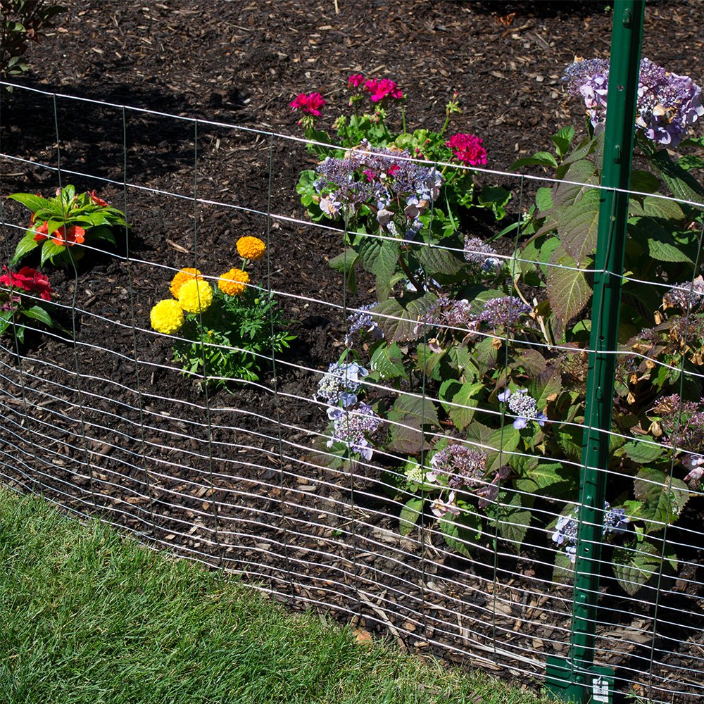 YARDGARD – 2 Inch by 4 Inch Mesh Welded Wire Fence – 48 Inches by 100 Feet – 14 Gauge Galvanized Steel – for Animal Enclosures | Cage Wire | Property Boundaries | Garden and Rabbit Fencing