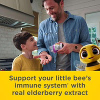 Thumbnail for Zarbee’s Kids Elderberry Immune Support Supplement Gummies, Vitamins A C D3 E & Zinc, Elderberry Extract, Gluten & Gelatin Free, No Artificial Flavors, Natural Berry Flavor, Ages 2+, 42 Ct