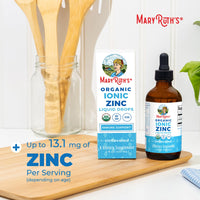 Thumbnail for MaryRuth's Organic Liquid Zinc Supplement for Kids & Adults | Immune Support | Skin Health | Antioxidant | Cellular Metabolism | Zinc Sulfate | Vegan | Non-GMO | Sugar Free | Gluten Free | 4 oz
