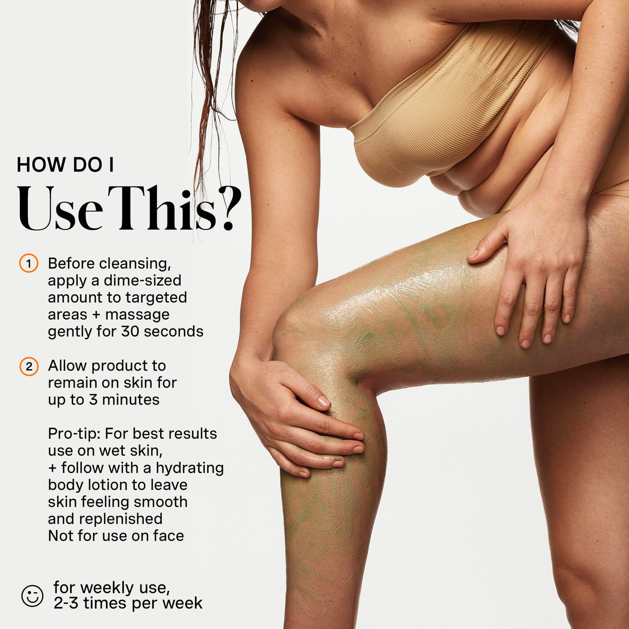 Kate Somerville ExfoliKate Resurfacing Body Scrub | Triple Action Exfoliating Body Polish | Removes Dead Skin | Improves Tone & Texture | 5 Fl Oz