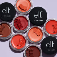 Thumbnail for e.l.f. Putty Blush, Creamy & High-Pigment Formula For A Natural Glow, Delivers A Semi-Matte & Powder Finish, Vegan & Cruelty-Free, Bora Bora