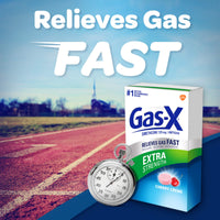 Thumbnail for Gas-X Extra Strength Chewable Gas Relief Tablets with Simethicone 125 mg, Cherry - 48 Count