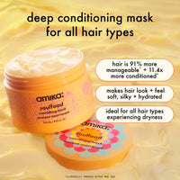 Thumbnail for amika soulfood nourishing mask, 250ml