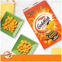 Thumbnail for Goldfish Flavor Blasted Xtra Cheddar Cheese Crackers, 27.3 oz Carton (Pack of 2)