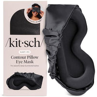 Thumbnail for Image 3 of Charcoal for the product Kitsch Satin Sleep Mask