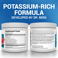 Thumbnail for Dr. Berg Zero Sugar Hydration Keto Electrolyte Powder - Enhanced w/ 1000 mg of Potassium & Real Pink Himalayan Salt (NOT Table Salt) - Pomegranate and Cherry Hydration Drink Supplement - 50 Servings