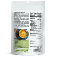 Thumbnail for Sunfood Organic Turmeric Powder - Turmeric Powder Organic, Ground Turmeric Powder, Curcuma Supplement, Pure Ground Spice for Health, Seasoning, Curcumin, Organic Turmeric Root Powder - 4 oz Bag