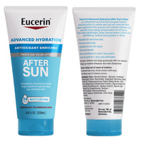 Thumbnail for Eucerin Advanced Hydration After Sun Lotion for Face and Body, Enriched with Antioxidants, 24-Hour Hydration for Dry, Sun-Stressed Skin, 6.8 Fl Oz Tube