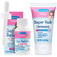 Thumbnail for De La Cruz - Gas Drops for Babies and Baby Diaper Rash Cream with Zinc Oxide Bundle