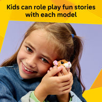 Thumbnail for LEGO Creator 3 in 1 Cute Hamster with a Flower Building Toy for Girls & Boys, Ages 7+ - Kids Build a Hamster, Hedgehog or Eagle Animal Figure - Gift Idea for Birthdays - 31376