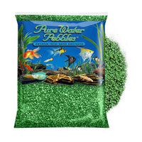 Thumbnail for Pure Water Pebbles Aquarium Gravel, 2-Pound, Emerald Green
