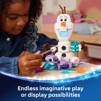 Thumbnail for LEGO Disney Frozen Olaf and Bruni’s Picnic Fun Building Toy - Frozen Toys for Girls & Boys, Ages 7+ - Disney Gifts for Kids & Fans - 43287