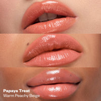 Thumbnail for Kosas Wet Stick Moisturizing Shiny Sheer Lipstick with Ceramides, Hyaluronic acid, Peptides and Mango Butter - Soothes, Softens, and Moisturizes Lips – Papaya Treat