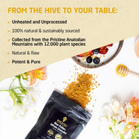 Thumbnail for BEE and You Bee Pollen Granules, 5oz Bag, 100% Pure, Natural Supplement, Antioxidants, Proteins, Vitamins, Amino Acids, for Adults, Women, Men