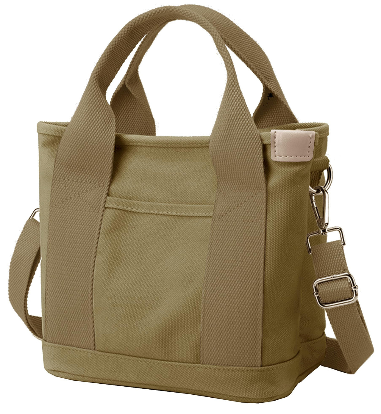 Small Tote Bag with Zipper Tote Bag for Women Canvas Crossbody Bag Shoulder Bag Satchel Hobo Bag Messenger Bag 2026