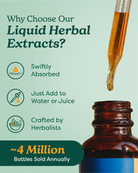 Thumbnail for Herb Pharm Eleuthero (Siberian Ginseng) Root Liquid Extract for Energy and Stamina, Cane Alcohol, 4 Ounce