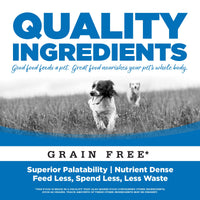 Thumbnail for NutriSource Grain Free Dry Dog Food for Large Breeds, Chicken and Peas, 26LB