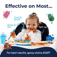 Thumbnail for Miss Mouth’s Messy Eater Stain Treater Refill Ready Kit - 2 Pack Stain Remover Spray and 16oz Refill Pouch - Newborn & Baby Essentials - Food, Grease, Coffee Off Laundry, Underwear, Fabric