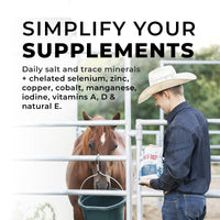 Thumbnail for Daily Red Complete Wellness, Fortified Mineral Mix Supplement for Horses (5 LB)