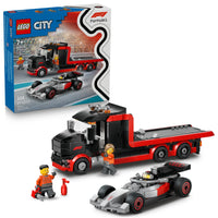 Thumbnail for LEGO City F1 Display Truck with Audi F1 Race Car - Building Toy for Boys & Girls, Ages 7+ - F1 Car Toy for Pretend Play - Gift for Birthdays - 60493