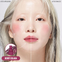 Thumbnail for Kaja Lip & Blush Glazed Keychain Stain - Jelly Charm 03 Berry Colada | with Triple Berry Complex, Lemon Fruit Extract & Olive Squalane, Hydrating, Long Lasting Tint