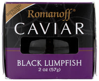 Thumbnail for Romanoff Black Lumpfish Caviar, Zero Trans Fat, 2 Ounces (Pack Of 6)