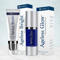 Thumbnail for BioTRUST Ageless Bright Skin Brightening Serum and Ageless Glow Moisturizer, Anti-aging Regimen for Younger and Smoother Looking Skin, Bundle, 1 fl. oz. each