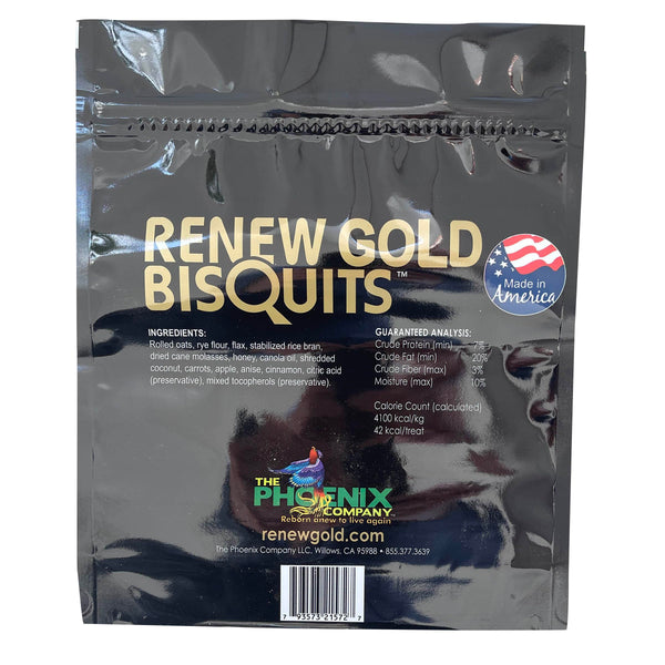 Renew Gold Bisquits, All Natural Horse Treats, Coconut, Carrots, Apple & Cinnamon, 32oz