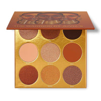 Thumbnail for Juvia's Place Palette The Warrior - Warm Golds, Browns & Bronzes, Shades of 9, Warm and Neutral Palette, Pigmented Makeup Palette Eye Color & Shine