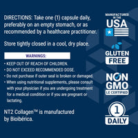 Thumbnail for Life Extension NT2 Collagen™, Joint Health Supplement for Joint Comfort & Mobility, Gluten-Free, Non-GMO, 1 Daily, 60 Small Capsules