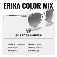 Thumbnail for Ray-Ban RB4171 Erika Classic Phantos Shape Sunglasses for Men and Women- Timeless Classic Sun Glasses with Modern Elegance - Premium UV Protection - Designer Men's and Women's Sunglasses