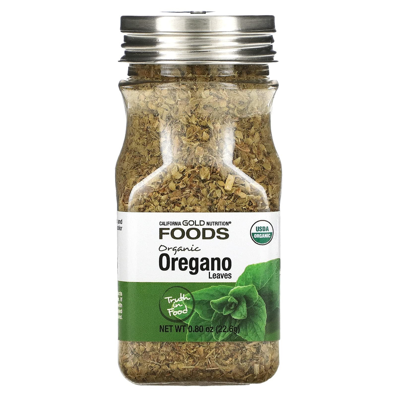 California Gold Nutrition Foods, Organic Oregano, 0.80 oz (22.6 g)