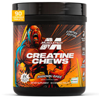 Thumbnail for MuscleTech Creatine Chews - Creapure Monohydrate Supplement for Muscle Recovery, Muscle Builder & Energy Boost - Pre Workout Supplement for Men & Women - 90 Chewable Candies, Boogieman Punch