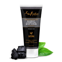 Thumbnail for SheaMoisture African black soap bamboo charcoal body scrub exfoliate, 6 Ounce