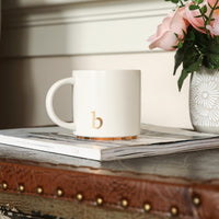 Thumbnail for COLLECTIVE HOME - Monogram Ceramic Mugs, 15 oz Golden Initial Coffee Cups, Elegant Alphabet Tea Mugs, Elegant Personalized Mug with Gift Box, Luxurious Cups for Office and Home (b)
