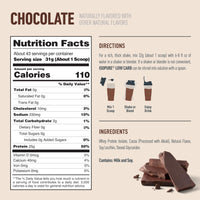 Thumbnail for Isopure Low Carb 100% Pure Whey Isolate Protein Powder, Lactose Free, Gluten Free, with Vitamins, Chocolate, 25g Protein Per Serving, 3 Lbs, 42 Servings (Packaging May Vary)