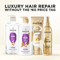 Thumbnail for Image 7 of Pantene Shampoo, Sheer Volume - 72-Hour Fullness, Lightweight Nourishment with Pro-Vitamin B5 + Antioxidants, Fine, Thin, Color-Treated Hair, Paraben Free, Remove Build Up for Body & Shine, 27.7 Fl Oz