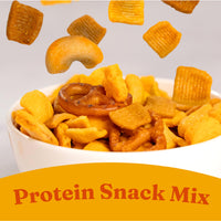 Thumbnail for Catalina Crunch Protein Grab & Go Snack Mix with Cheese Crisps | 16g Protein, 2g Sugar per Pouch | Good Source of Fiber, Keto, Gluten Free | Cheddar, 1.85 oz (Pack of 12)