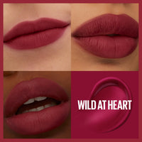Thumbnail for MAYBELLINE Super Stay Teddy Lip Tint, Long Lasting Matte Lipstick For Up To 12HR Wear, Wild At Heart, 1 Count
