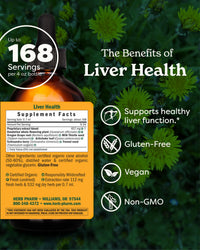 Thumbnail for Herb Pharm Liver Health Liquid Herbal Formula for Liver and Gallbladder Support - 4 Ounce